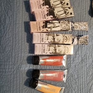 Pulp riot high speed and kenra lot hair color